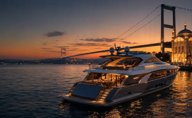 Authentic Bosphorus dinner cruise — sail between two continents, enjoy a traditional Turkish menu and live entertainment under Istanbul's illuminated skyline.